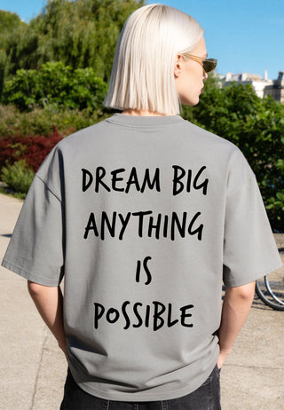T-shirt Boxy "Dream Big"