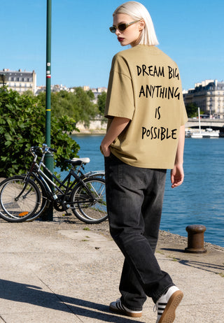 T-shirt Boxy "Dream Big"