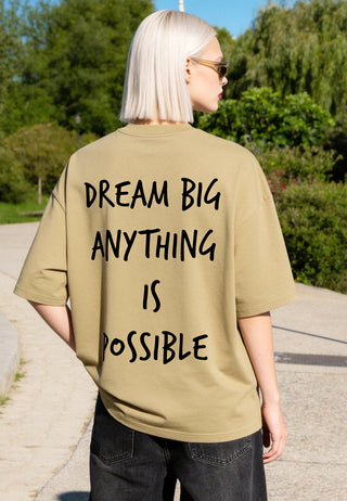T-shirt Boxy "Dream Big"
