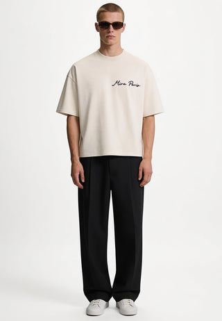 T-shirt Boxy "Life Is Short"
