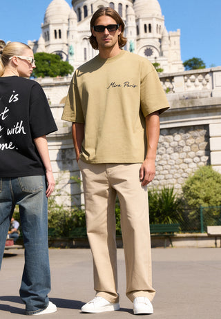T-shirt Boxy "Life Is Short"