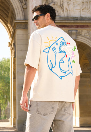 T-shirt Boxy "Shark"