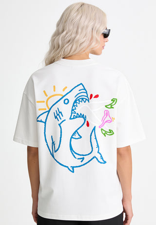 T-shirt Boxy "Shark"