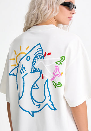 T-shirt Boxy "Shark"