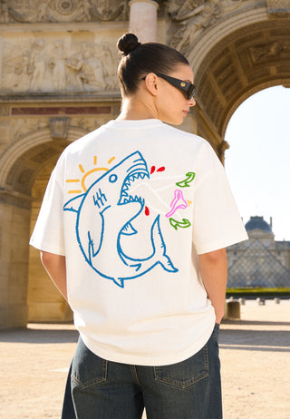 T-shirt Boxy "Shark"