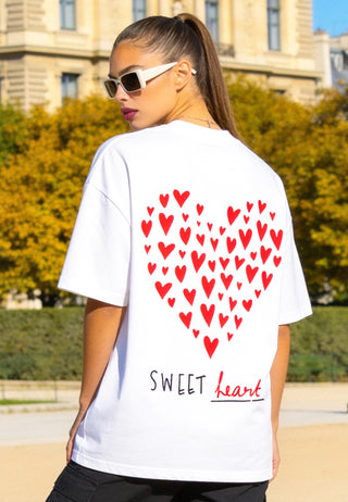 T-shirt Boxy "Sweetheart"