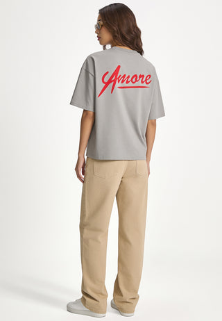 T-shirt Boxy "Amore"