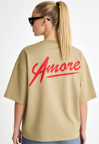 T-shirt Boxy "Amore"