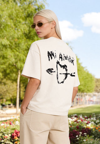 T-shirt Boxy "Mi Amor"
