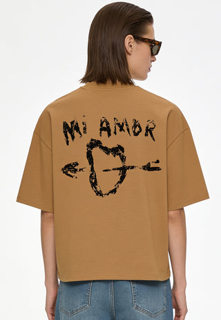 T-shirt Boxy "Mi Amor"