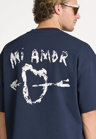 T-shirt Boxy "Mi Amor"
