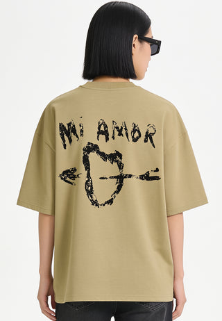 T-shirt Boxy "Mi Amor"