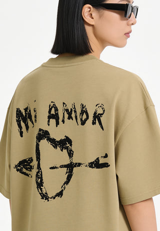 T-shirt Boxy "Mi Amor"