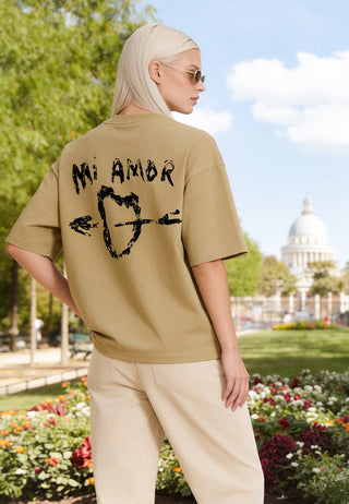 T-shirt Boxy "Mi Amor"