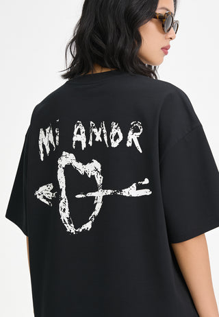 T-shirt Boxy "Mi Amor"