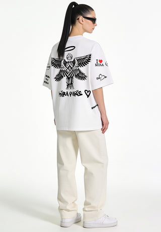 T-shirt Boxy "Graffiti Mira"