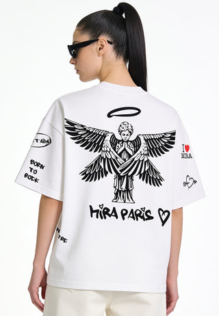 T-shirt Boxy "Graffiti Mira"