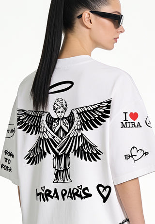 T-shirt Boxy "Graffiti Mira"
