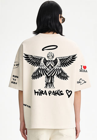 T-shirt Boxy "Graffiti Mira"