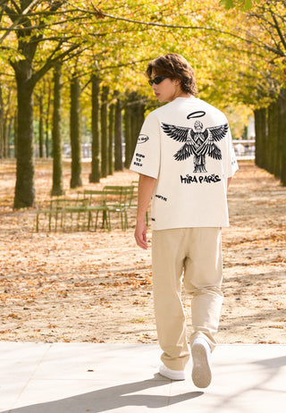 T-shirt Boxy "Graffiti Mira"