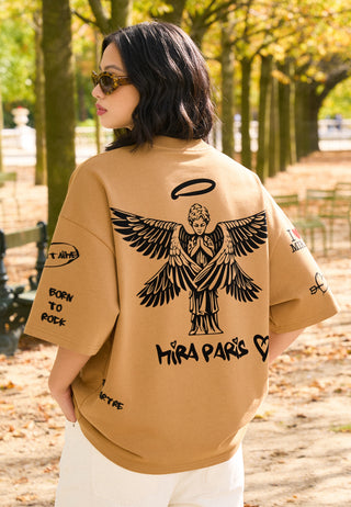 T-shirt Boxy "Graffiti Mira"