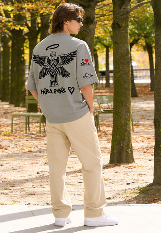 T-shirt Boxy "Graffiti Mira"