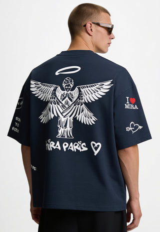 T-shirt Boxy "Graffiti Mira"