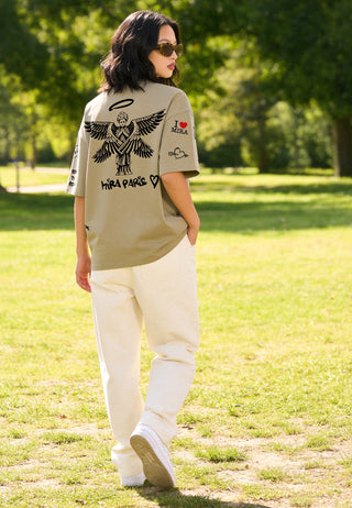 T-shirt Boxy "Graffiti Mira"