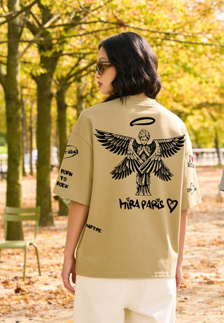 T-shirt Boxy "Graffiti Mira"