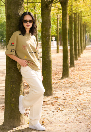 T-shirt Boxy "Graffiti Mira"