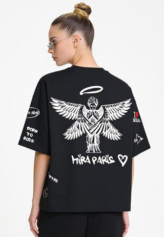 T-shirt Boxy "Graffiti Mira"