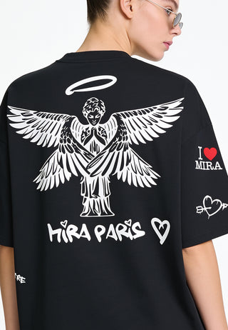 T-shirt Boxy "Graffiti Mira"