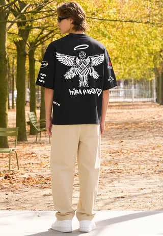 T-shirt Boxy "Graffiti Mira"