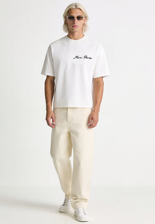 T-shirt Boxy "Flowers"
