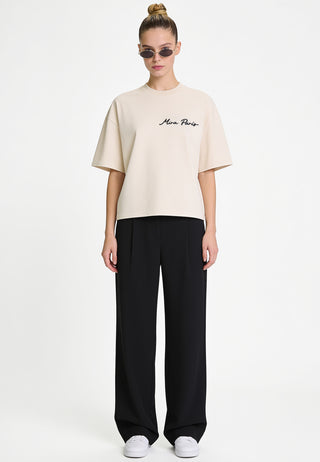 T-shirt Boxy "Flowers"