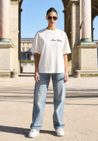 T-shirt Boxy "Flowers"