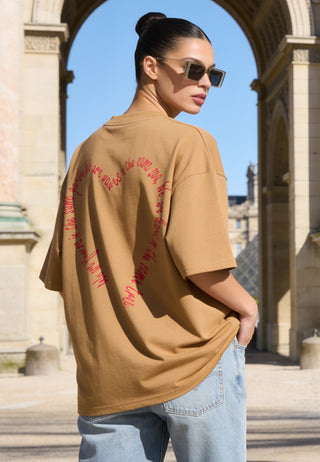 T-shirt Boxy "Flowers"