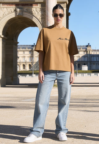 T-shirt Boxy "Flowers"
