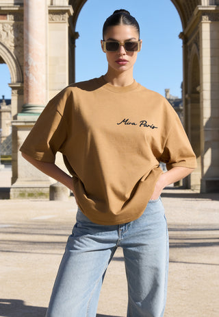 T-shirt Boxy "Flowers"