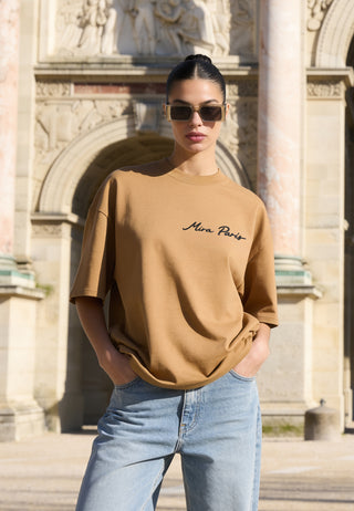 T-shirt Boxy "Flowers"