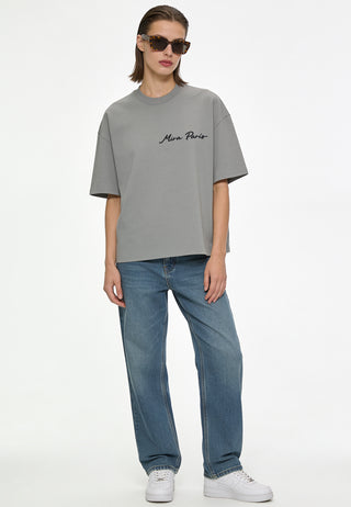 T-shirt Boxy "Flowers"