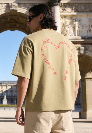 T-shirt Boxy "Flowers"