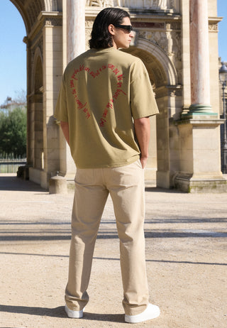 T-shirt Boxy "Flowers"