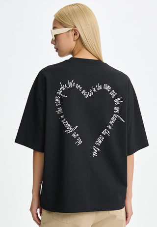 T-shirt Boxy "Flowers"