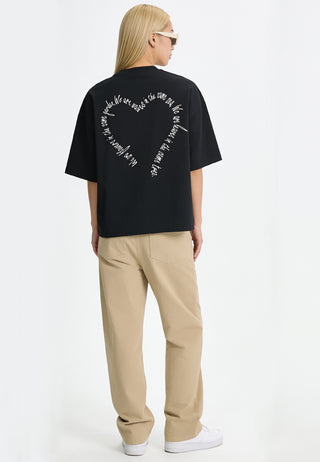 T-shirt Boxy "Flowers"