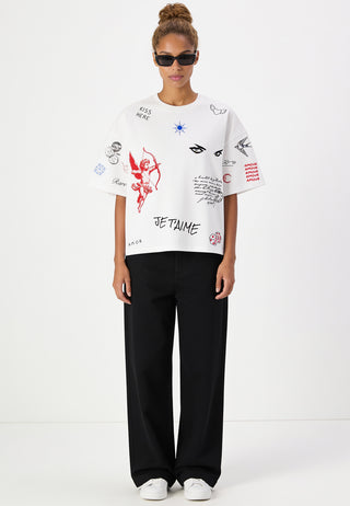 T-shirt Boxy "Flash Tattoo 2"