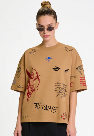 T-shirt Boxy "Flash Tattoo 2"