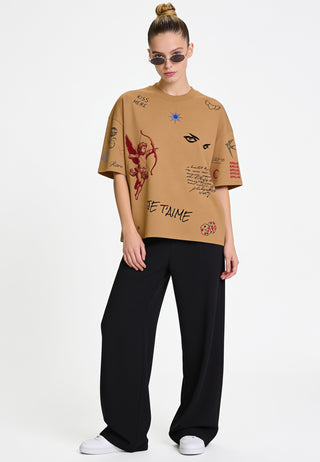 T-shirt Boxy "Flash Tattoo 2"