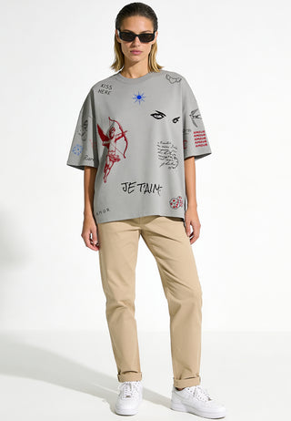 T-shirt Boxy "Flash Tattoo 2"