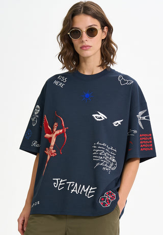 T-shirt Boxy "Flash Tattoo 2"